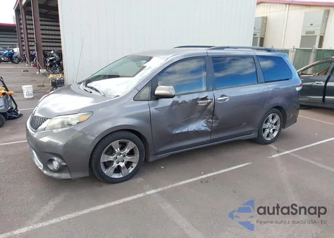 2013 Toyota Sienna Se 8 Passenger from USA, damaged, VIN 5TDXK3DC2DS282935